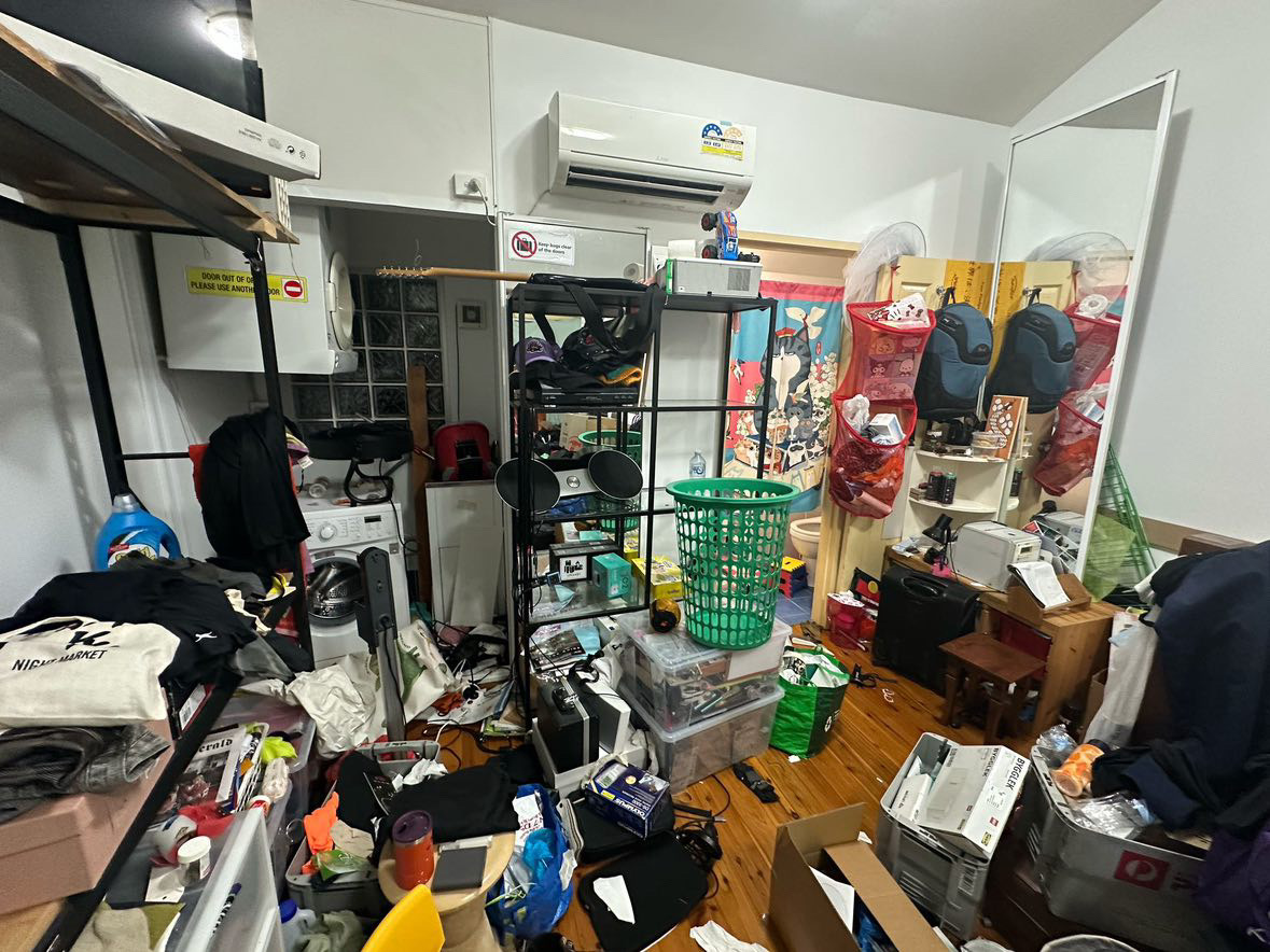 Decluttering and Organising